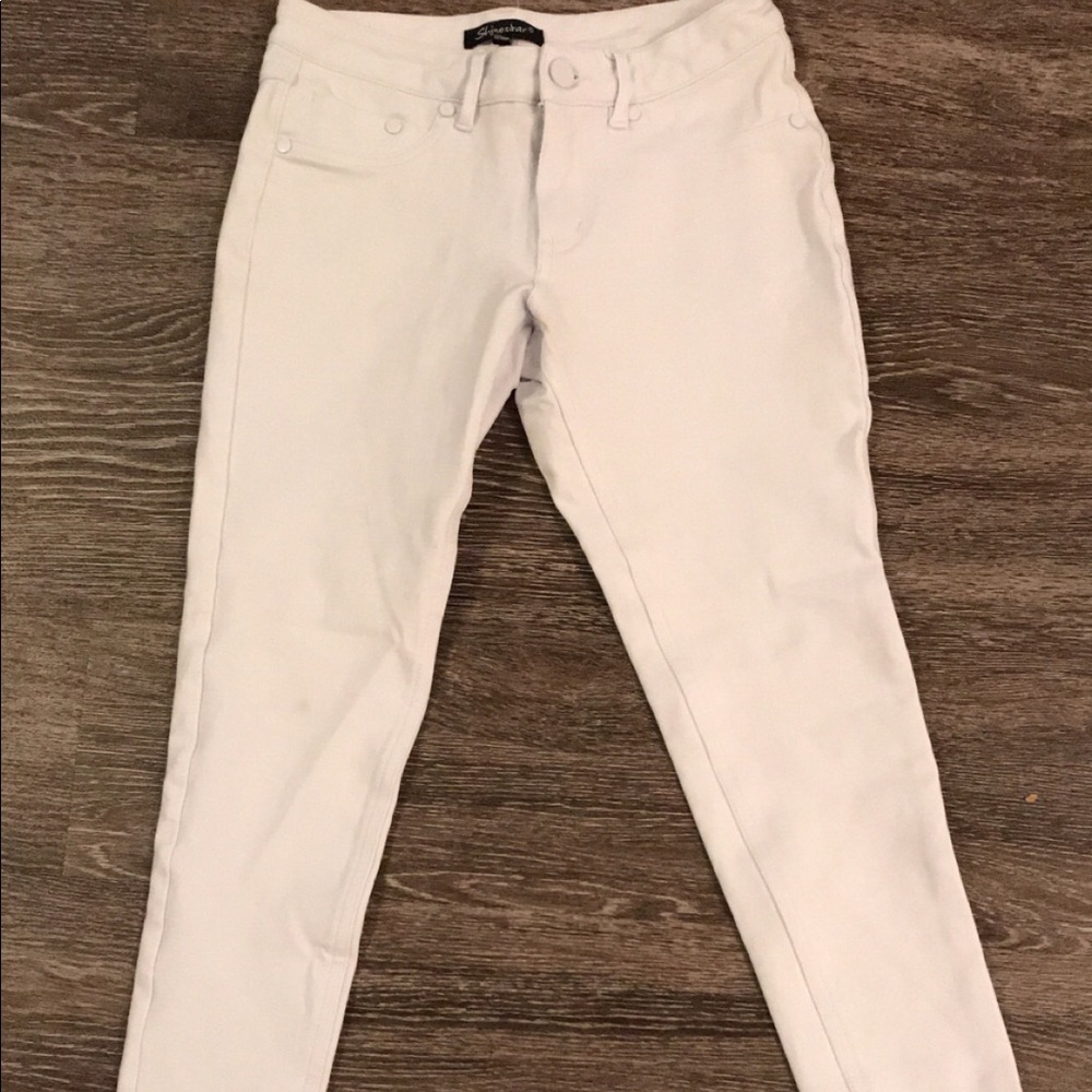 White leggings